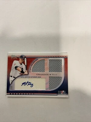 2010 Topps USA Baseball Team Auto Relics /219 Nick Ramirez #USAAR-NR Auto ⚾️♨️F - Image 1 of 4