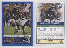 2019 Score Artist Proof /35 Michael Bennett #189