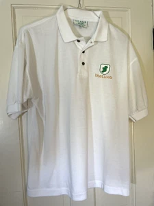 ISLAND CRAFT MENS WHITE IRELAND POLO SIZE M - 0529 - Picture 1 of 8