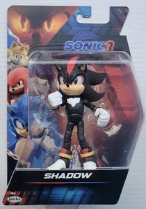 Sonic The Hedgehog 3 Movie SHADOW Figur Spielzeug Jakks 2024 5" Selten Brandneu - Bild 1 von 2