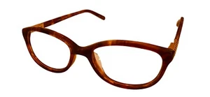 Jones New York Womens Plastic Soft Rectangle Eyewear Frame, J219 Brown 48mm - Picture 1 of 9