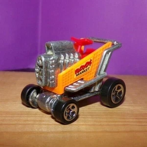 1999 Hot Wheels Express Lane Floyds Market Grocery Buggy UNUSUAL THING - Picture 1 of 5
