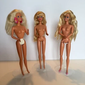 LOTE DE 3 BARBIE VINTAGE -Barbie día de boda, bailarina giratoria, Barbie de Pascua - Imagen 1 de 13