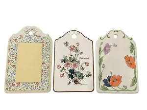 Menge 3 Villeroy & Boch Käse & Cracker Bretter Virginia, Amapola, Botanica EUC - Bild 1 von 16