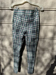 Pantalones de mezclilla para mujer D & Co talla XXS cómodos cintura tirón pierna ajustada rastrillo alto - Imagen 1 de 2