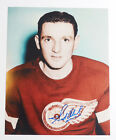 Sid Abel original Picture autograph Detroit Red Wings