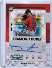 2021 Panini Contenders Tanner Houck Diamond Ticket Rookie Auto SSP RC /15 #107 