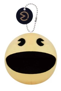 Llavero de felpa Pac-Man de 4"" neón pop - Imagen 1 de 1