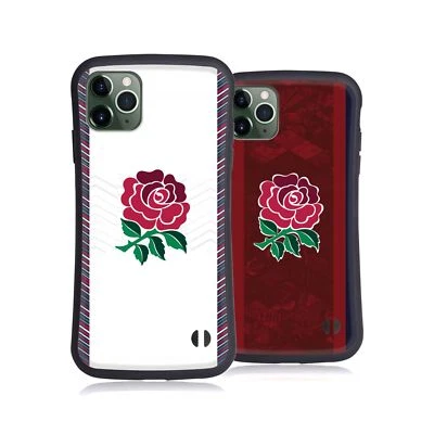 ENGLAND RUGBY UNION 2024/25 CREST KIT HYBRID CASE FOR APPLE iPHONES PHONES - Image 1 of 4