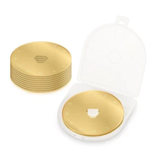 10 Pack Titanium Coated Rotary Cutter Blades Replacement 28mm 45mm 60mm Blade - Picture 1 of 13