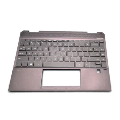 EXCELLENTPARTSHOP Palmrest For HP Spectre X360 13-AP 13-AP0013DX Keyboard W/ Backlit L37681-001 US