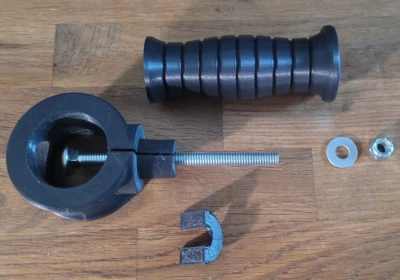 MAG-LITE Classic Maglite Tactical Handle D-cell Body (Old Incandescent Bulb Design)