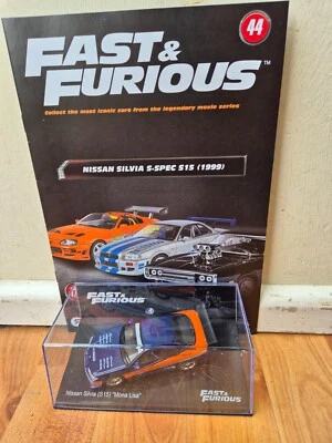 1/43 COLECCIÓN ALTAYA RÁPIDO Y FURIOSO NISSAN SILVIA S15 MONA LISA 1999 COCHE #44 Foto 1 de 3