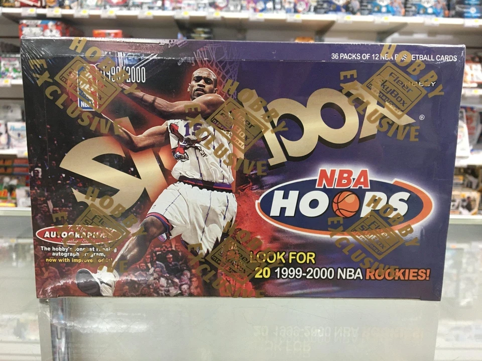 1999-00 Skybox NBA Hoops Basketball HOBBY BOX Look for Autographics Sealed - Image 1 of 1