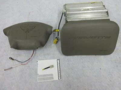 CHEVROLET CORVETTE C5 1997-2004 OEM DRIVER LEFT Passenger RIGHT Dash Airbag TAN - Imagem 1 de 4
