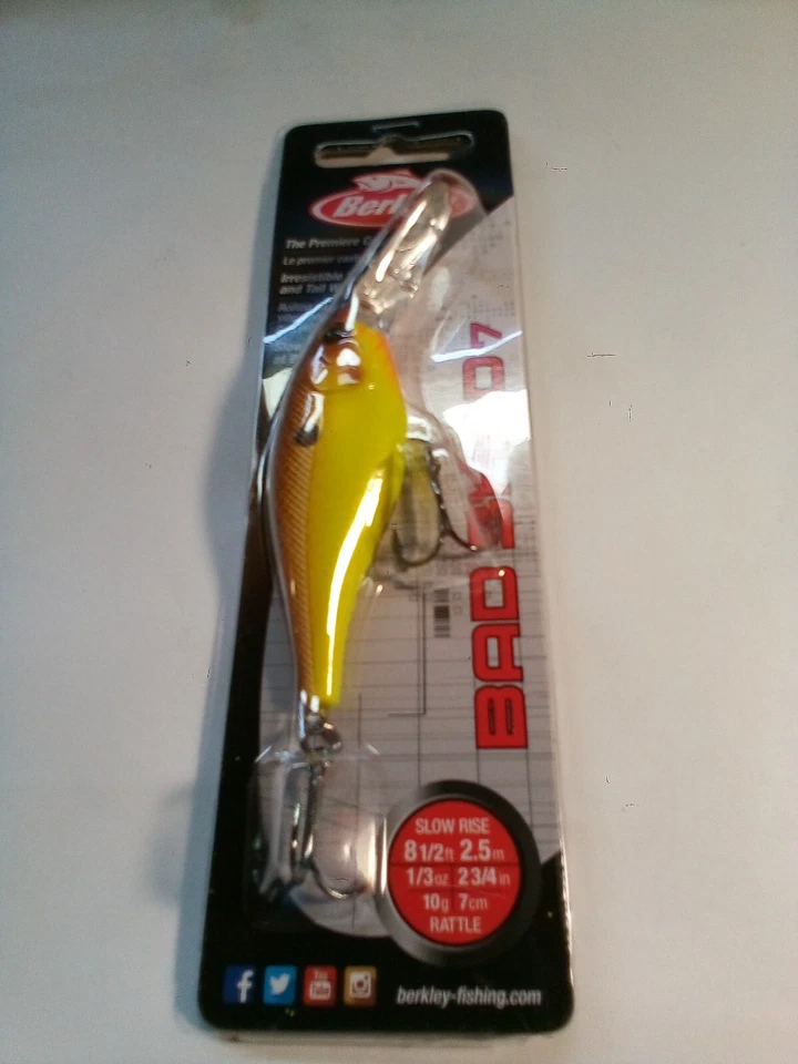 BERKLEY BAD SHAD 7 (1/3 OZ) BHBBS7-BUST MARRÓN MOSTAZA 1422734 BN1119/bd-10 Foto 1 de 1