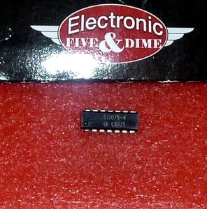 612075-4  Motorola   NTE801 ECG801  FM Stereo Demodulator IC - Picture 1 of 1