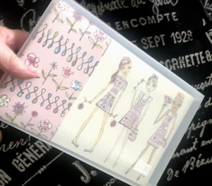 NOS Pink PEPPER POT PHOTO ALBUM GardenGirl Jeffrey Fulvimari BOOK Bobbypin 30Pic - Picture 1 of 9