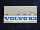 Volvo 340 360 240 760  Preisliste 02.1983