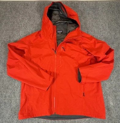 Chaqueta Patagonia Calcita Para Hombre XL Roja Con Capucha Impermeable Lluvia STY84985 Foto 1 de 4
