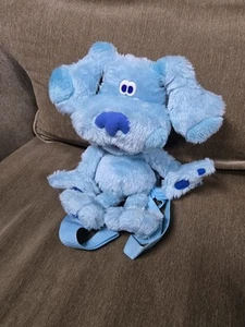Blue's Clues Blue Room Backpack Plush 13" Nick Jr Dog Global Design Concepts - Picture 1 of 2