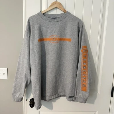 Vintage Jansport Tennessee Volunteers Vols Long Sleeve T-shirt Size XL Made USA - Image 1 of 4
