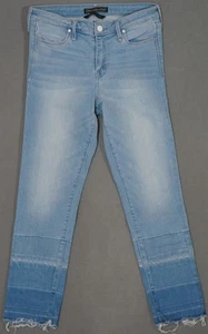 WK21453 ***ABERCROMBIE*** COLECCIÓN FIRMA PIERNA AJUSTADA MUJER JEANS AZULES talla 26 - Imagen 1 de 6