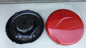 2006-2012 TOYOTA RAV4 OEM RED REAR SPARE TIRE HARD SHELL CASE COVER - Foto 1 di 7