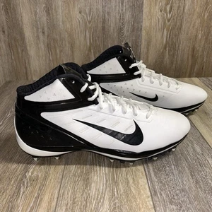 Scarpe da calcio Nike Alpha Talon Elite 3/4 da uomo taglia 16 bianche nere 512482-100 - Foto 1 di 12