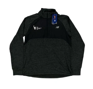 NEW New Balance TCS New York City Marathon 2024 Heat Grid 1/2 Zip Black Mens - Picture 1 of 7