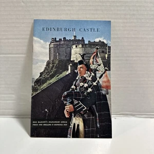 Edinburgh Castle Guide Book Booklet Vintage - Picture 1 of 7
