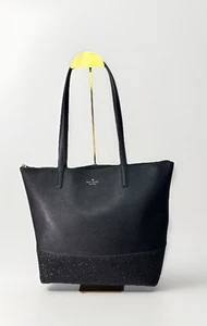 Kate Spade Greta Court Penny Medium Schultertasche schwarz Glitzer gebraucht, in einwandfreiem Zustand - Bild 1 von 18