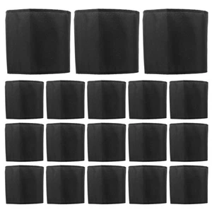 Brazalete de memoria de muerte aro filial 20 piezas negro luto funeral bandas oración - Imagen 1 de 12