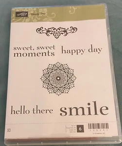 Stampin' Up!  Happy Day~Gummistempelset~Neu! Sprüche - Bild 1 von 3