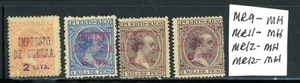 Puerto Rico Scott # MR9, MR11, MR12, MR12 - MH (6-C252) - Picture 1 of 1