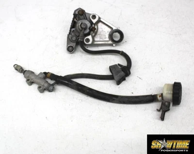 93-01 Kawasaki Ninja Zx11 Pinza de freno trasero montaje con cilindro maestro Foto 1 de 4