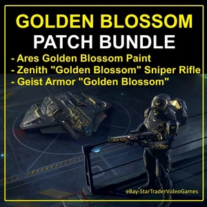 STAR CITIZEN - GOLDEN BLOSSOM PATCH BUNDLE (LIMITED ITEM) - Picture 1 of 5
