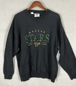 Lee Sport Dallas Stars Pullover XL schwarz Vintage Rundhals bestickt NHL - Bild 1 von 13