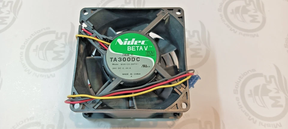 NIDEC BETA V TA300DC Cooling Fan 24V DC 80x80x38mm | Pack of 2 Fans - Image 1 of 4