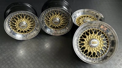 BBS RS211 8 x 16 ET11 BMW 7 E32 5 E34 E28 6 E24 Alufelgen 5x120 Oldtimer rims - Bild 1 von 4