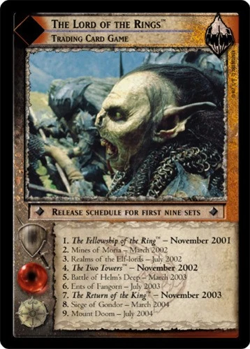 1x  The Lord of the Rings, Trading Card Game - Release Promo Moderate Play Promo - Image 1 of 1