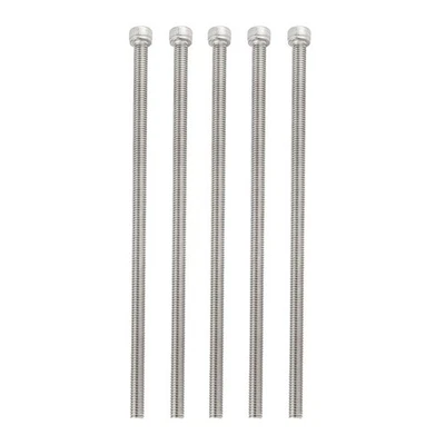 Mountain Bike Stem Adapter Bolts 5pcs M6 156mm Riser Screws Stainless Steel - Image 1 of 4