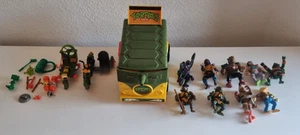Ninja Turtles Konvolut Playmates 80/90 TMNT Vintage Figuren Fahrzeuge Zubehör - Bild 1 von 17