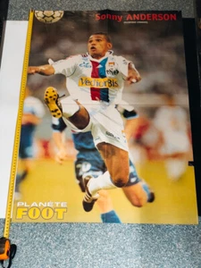 magazin planet foot poster sonny anderson batistuta football - Bild 1 von 3