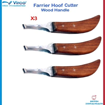 Tierarzt Pony Pferd Schaf Vieh Reitsport Doppelseitig Scharf Schneider 21.5 CM - Bild 1 von 3