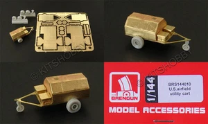 Carro utilitario Brengun Models 1/144 US Airfield (2 piezas) - Imagen 1 de 2