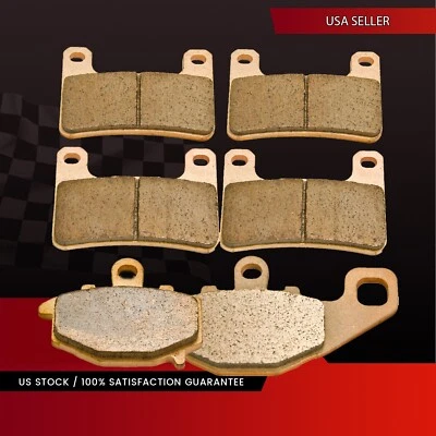 F+R Sintered Brake Pads For Kawasaki Z 1000 (ZR 1000 D) Ninja ZX 1000 G & ZX10R Foto 1 de 4