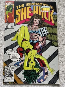 SENSATIONAL SHE-HULK #39 John Byrne Bikini Marvel Comics 1992 VF/NM - Imagen 1 de 1