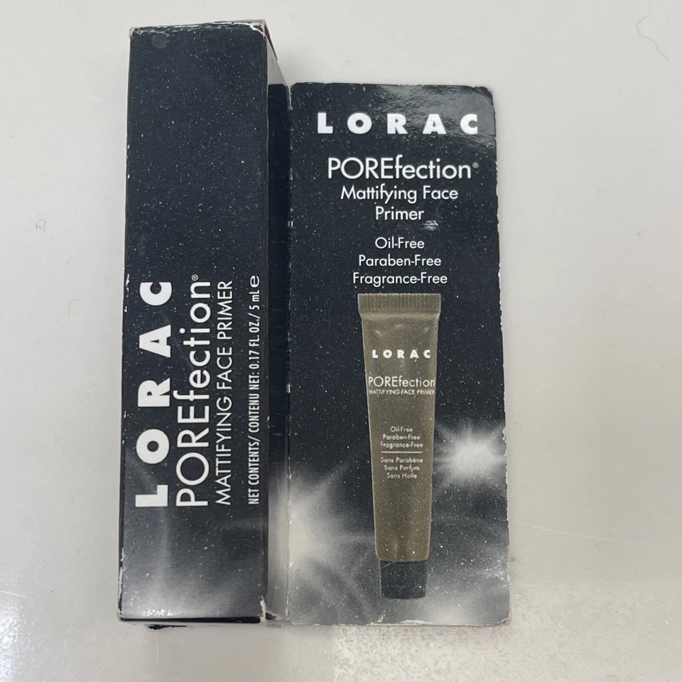 LORAC POREfection Mattifying Face Primer Matte Under Makeup Travel Sz .17 Fl Oz - Image 1 of 4