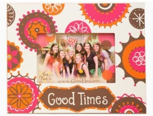 Glory Haus Picture Wood Frame 5x7 Photo “Good Times” Friends Brand New Gift - Picture 1 of 6